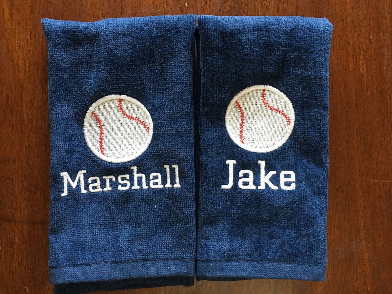 Personalized Baseball Towel or Softball Towel Team Gift Etsy