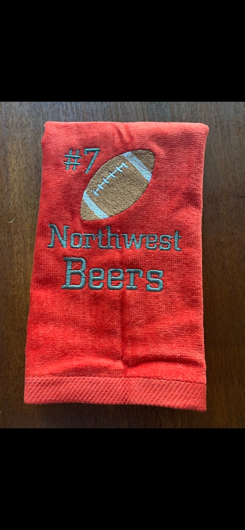 Personalized Football Towels Team Towels One Towel Free Etsy