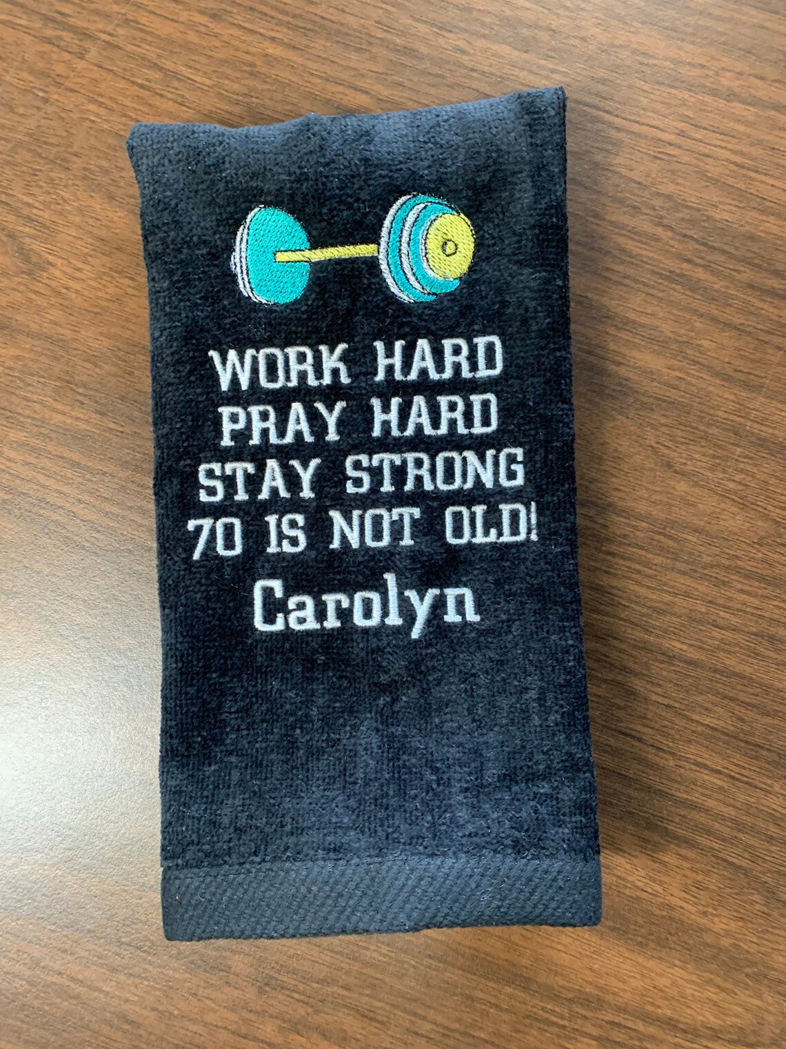 Fitness towel Personalized gym towel workout towel sweat Etsy