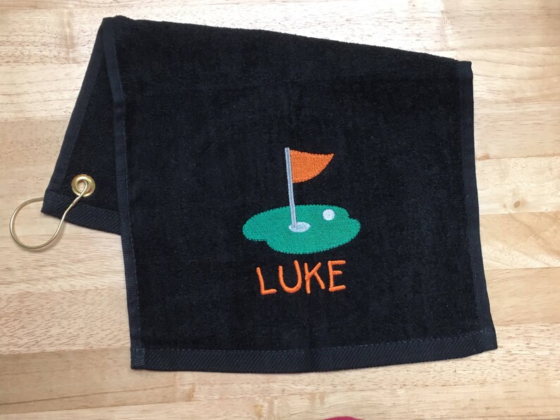 Kids golf towel golf personalized golf personalized golf Etsy