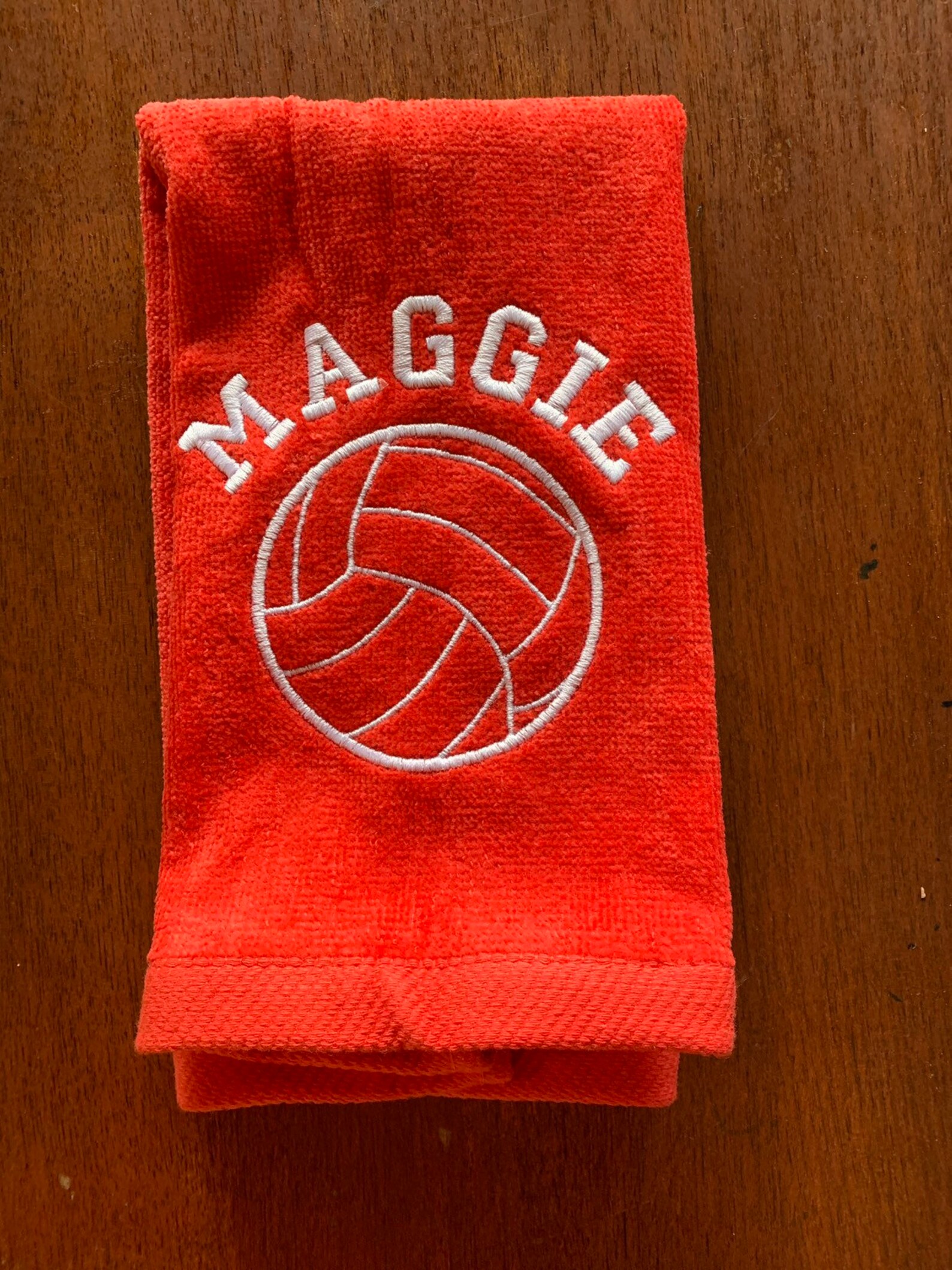 Personalized Volleyball Towel Sport Towel Monogram Towel Etsy