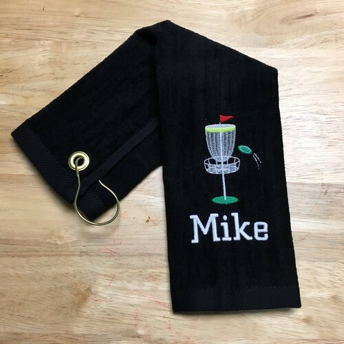 Disc Golf Disc Golf Towel Custom Personalized Golf Towel Etsy