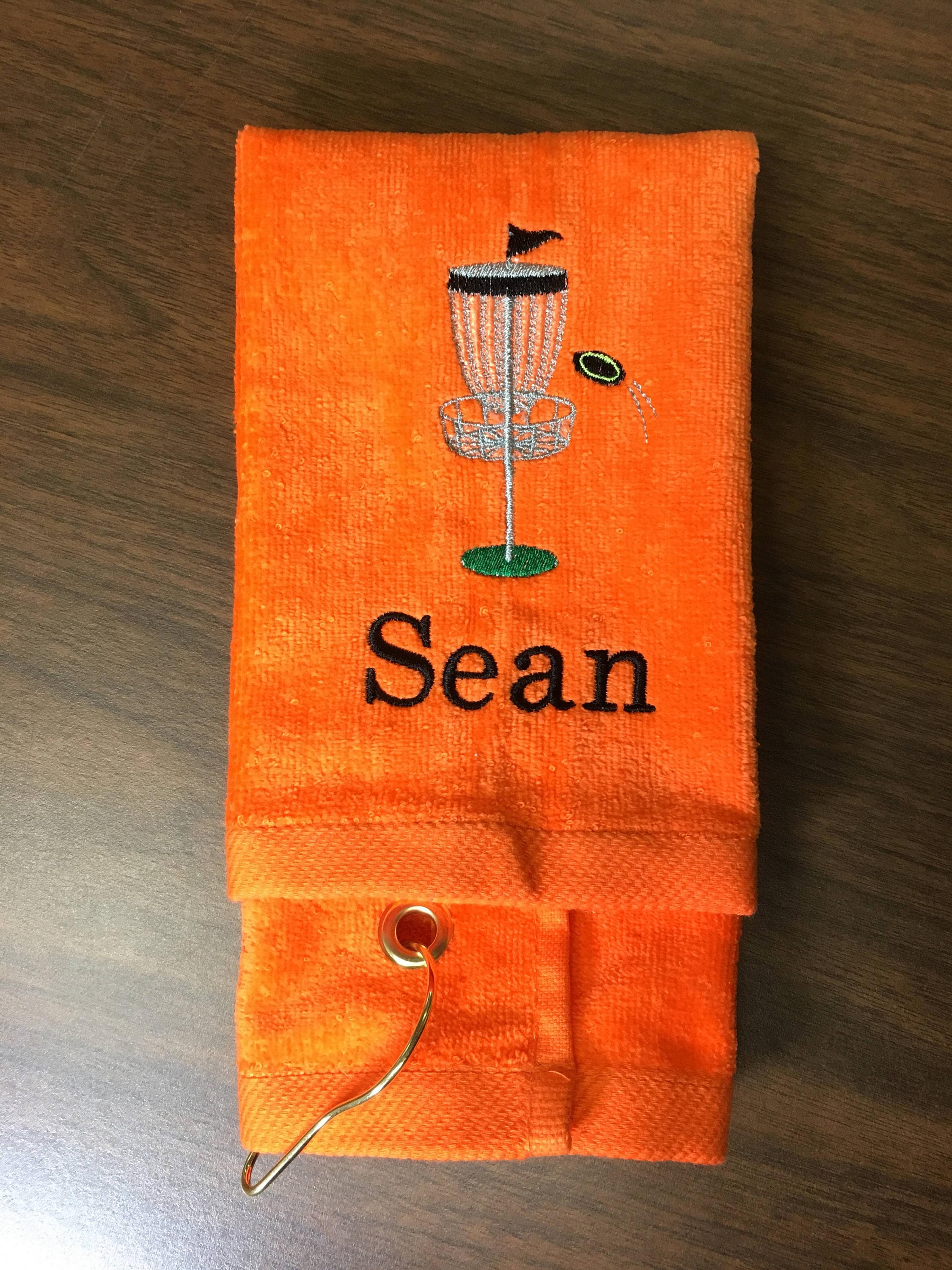 Disc golf Disc Golf Towel Custom Personalized golf towel Etsy