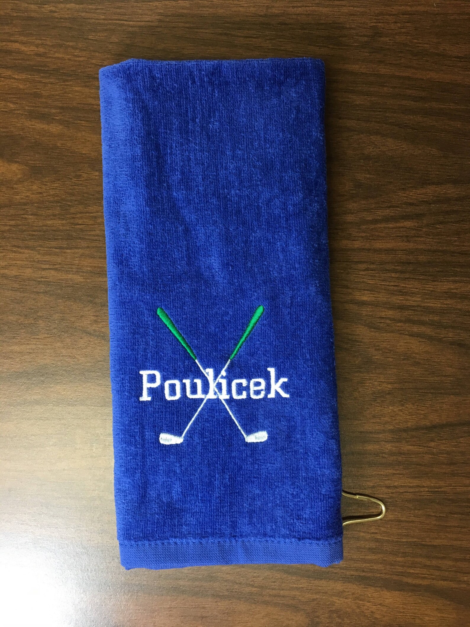 Personalized golf towel monogrammed golf accessories bridal Etsy