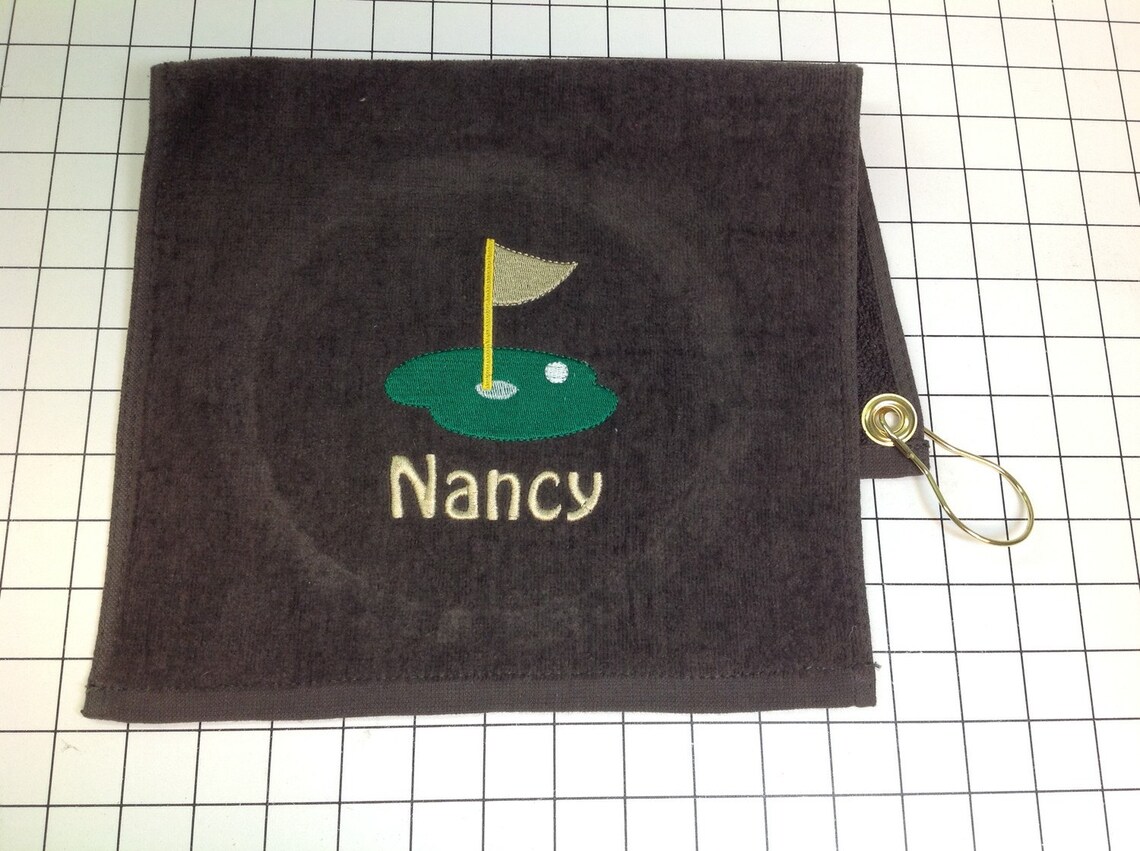 Retirement Golf gift towel personalized golf gift fathers Etsy