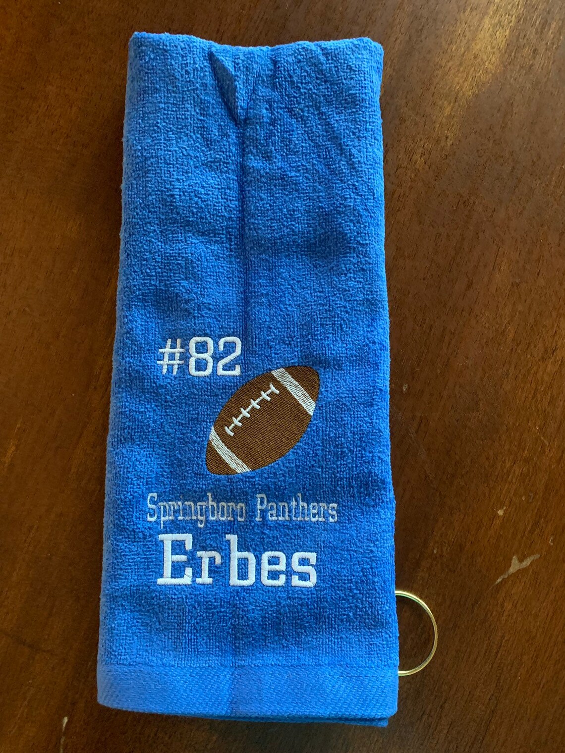 Personalized football towel sport towel football gift man Etsy