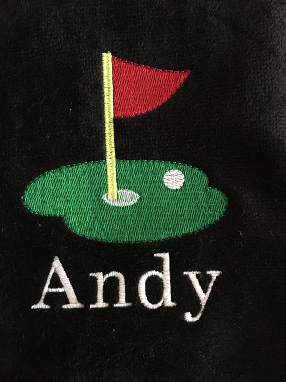 Kids or Adults Golf Towel Golf Personalized Golf | Etsy