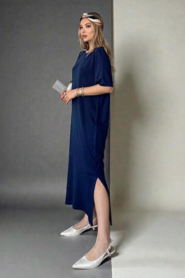 high waist cap sleeve midi dress Taupe Ribbed Long Sleeve Cut Out Double Slit Dress main image 0