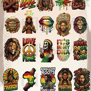 Peace Love Reggae - Etsy