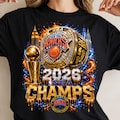 Knicks Basketball Champions 2026 PNG, Championship Ring Trophy Graphic, New York Fan Shirt Design, Streetwear Sports Digital Download product logo