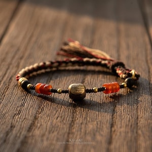 Agarwood bracelet - Etsy 日本