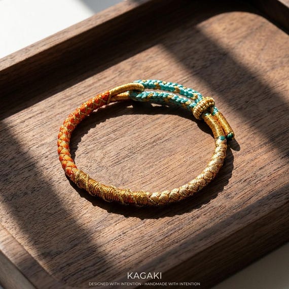 Meditation Bracelet Yoga Bracelet Couple Bracelet Friendship Bracelet Tibetan Cord Bracelet Adjustable Handmade Gift for Her