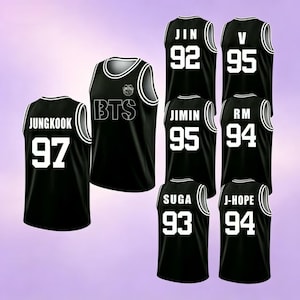 Custom Bts Jersey - Etsy