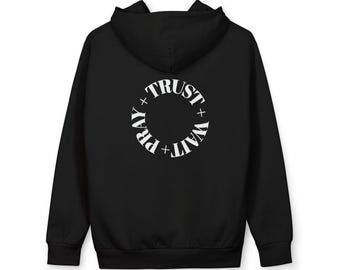 Sudadera con capucha ORAR-CONFIAR-ESPERAR