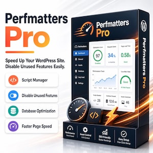 Perfmatters Pro-plug-in: 1 jaar | Optimalisatie van websitesnelheid