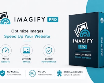Imagify Pro Plugin 1 Year | WordPress Image Optimizer