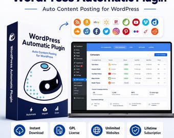 WordPress Automatic Plugin | Auto Content Posting, GPL License
