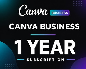 Suscripción anual a Canva Business