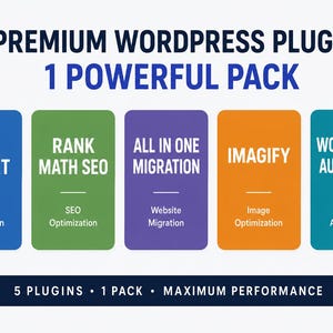 5 WordPress-pluginspaket | GPL-licenspaket bild 2