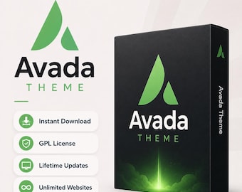 Tema Avada para WordPress / GPL / Tema web adaptable / Descarga instantánea