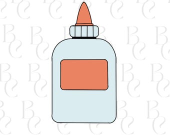 Glue Bottle Cookie Cutter