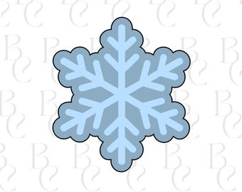 Snowflake No 1 Cookie Cutter