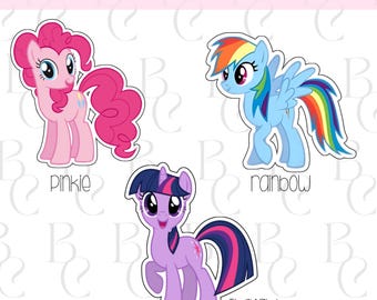 Little Pony Cookie Cutter Set