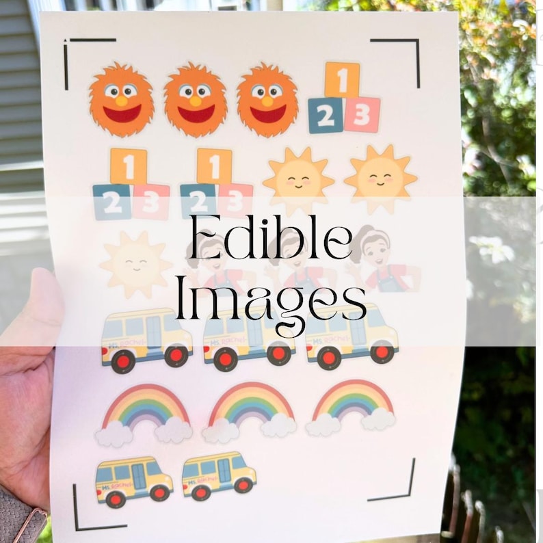 Custom Edible Images - Etsy