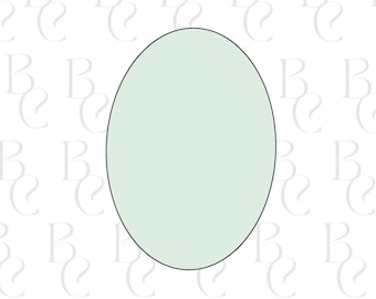 Oval Cookie Cutter