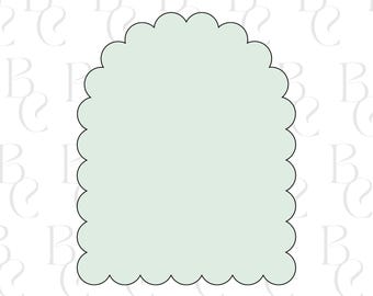Scallop Arch Cookie Cutter