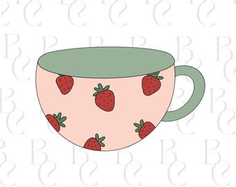 Chunky Mug  Cookie Cutter