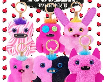 Llavero Baby Pinkles Baby Fuggs – Elige un personaje – Abalorio de peluche para bolso – Nuevo