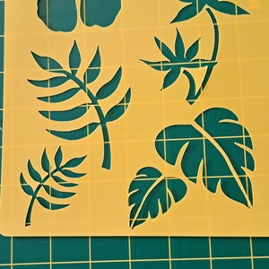 9 stencils, lightly used but in great condition, various sizes, multiple stencil on each sheet