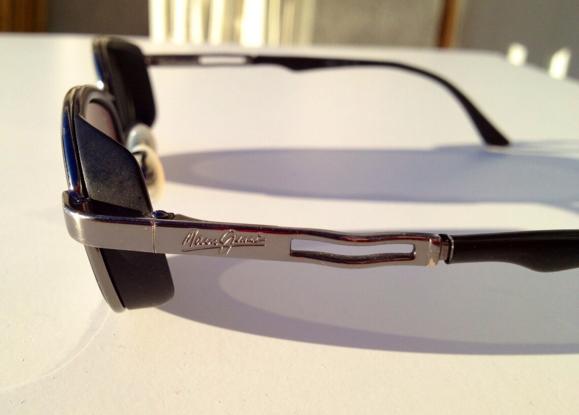 Rare vintage Maui Jim sunglasses made in Italy Etsy