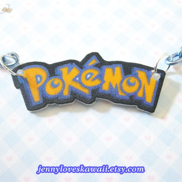 Pokemon Logo Necklace