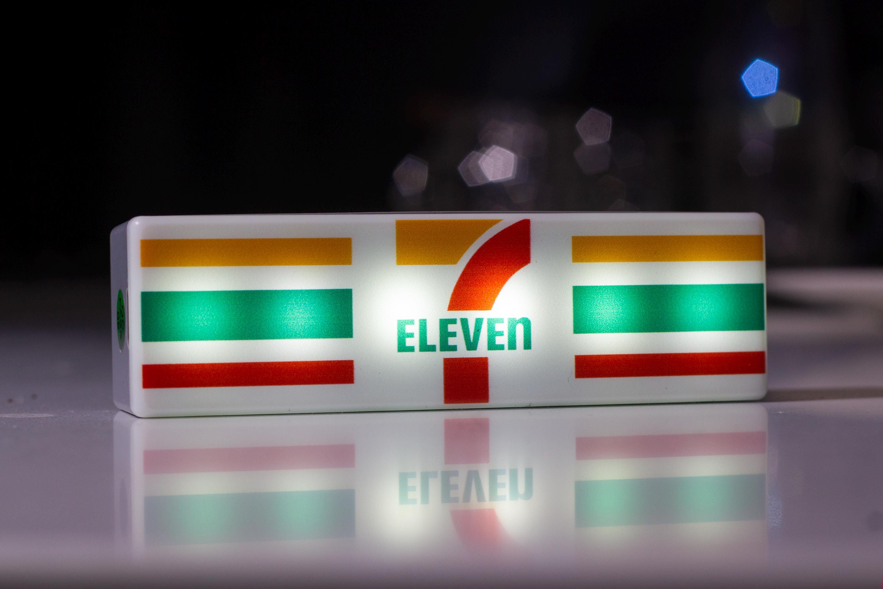 7 Eleven Sign - Etsy Norway