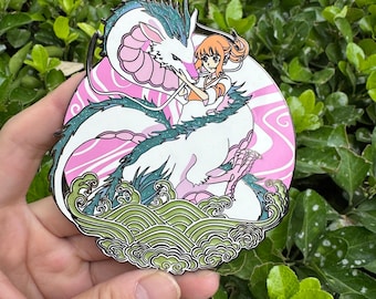 Pin de Chihiro y Haku de El viaje de Chihiro