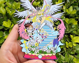 Digimon Angewomon Enamel Pin