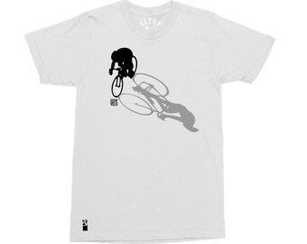 Montage Rad route cyclisme T-Shirt blanc