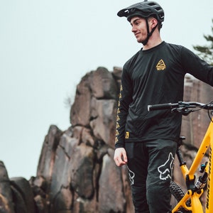 Setup® Brchwood MTB Jersey in Black - Long Sleeve Mountain