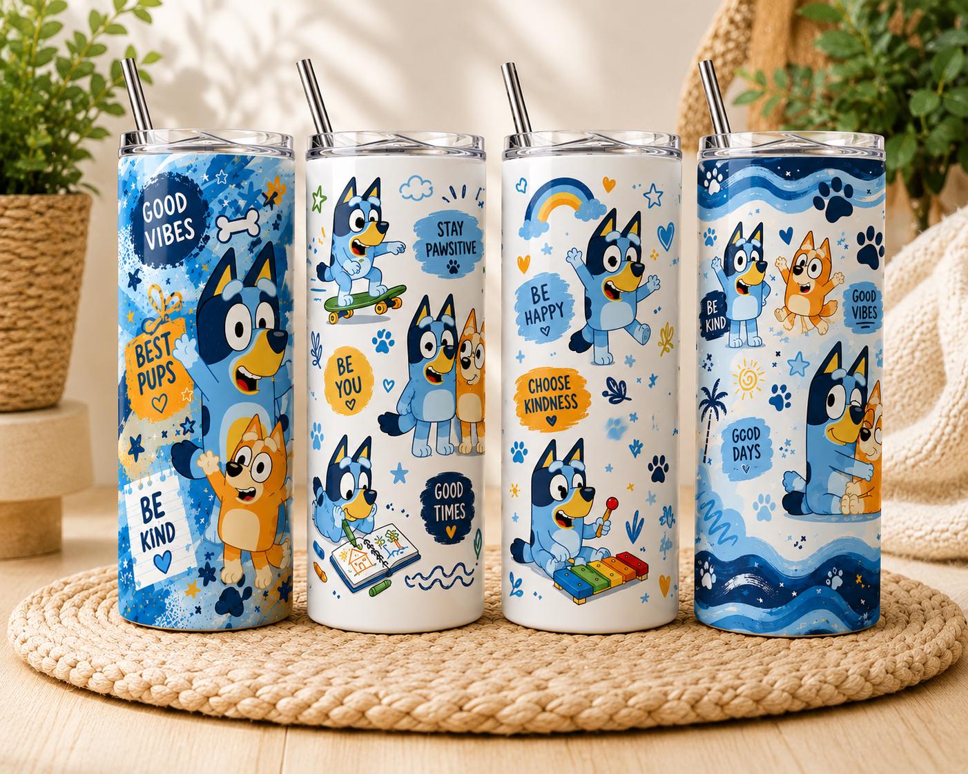 Bluey Tumbler - Etsy