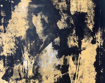 Unique Young Jerry Garcia Gel Print