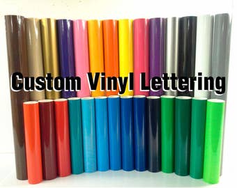 Custom Vinyl Decals