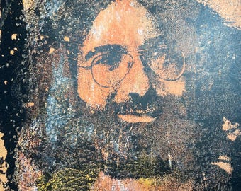 Unique Jerry Garcia Gel Print