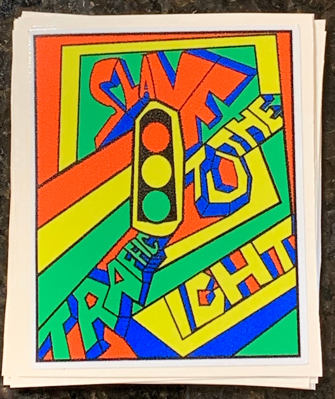 Slave to the Traffic Light Phish Sticker or Etsy
