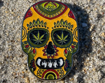 Closer To The Sun Sugar Skull Pins