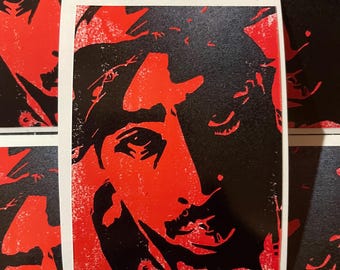 2pac Sticker or Magnet