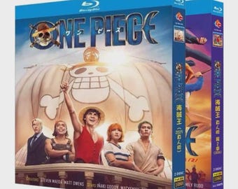 One Piece Temporada 1-2 Caja sellada nueva de 4 discos