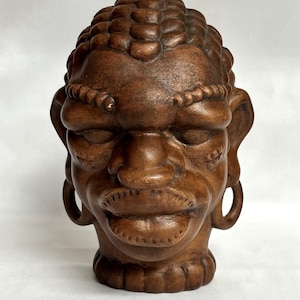 Frankoma #125 African Native Man Mask Wall Hanger