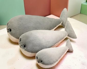 Peluche de Sacabambaspis de 50/80/100 cm / Almohada de pez realista y divertida / Peluche gigante marino
